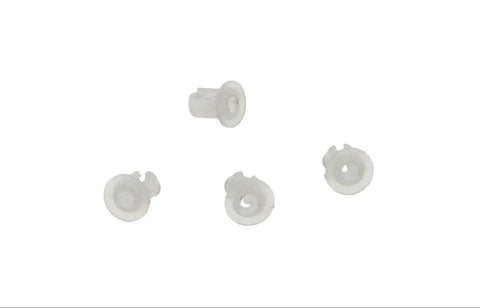 Engine Linkage Retaining Bushing For 25 158 08 S 4 Pack Transparent Throttle Linkage Bushing, four transparent plastic bushings