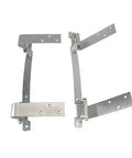 Heavy Duty Concealed Door Hinges With Sleek Flush Mount Assembly For Seamless Home Makeovers And Smooth Operator Pivot Motion You Gotta Love For Any Budget Friendly Diy Build - stainless steel hinges detail