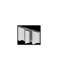 Beefy Full Surface Heavy Duty Door Hinges For Aluminum Roton Continuous Geared, Fire Rated, Clear Anodized Finish, 83 Inch Length, High Strength