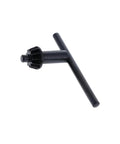 Drill Chuck Tightening Key Replacement Part 621400-00 For Handheld Electric Drills Fits Multiple Models Fixes No Fuss Loose Drill Bits And Gear Teeth, black steel