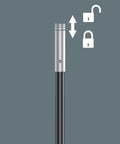 Extra Slim Bit Holding Screwdriver With Flexible Shaft And Magnetic Bit Holder, One Fourth Inch Hex, 173.5 Millimeter Length, Ideal For Tight Spots