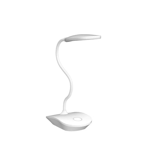Rechargeable Battery Operated LED Desk Lamp With Flexible Gooseneck Cordless Light For Bedside Craft Nail Art Home Office Eye Caring Lamp