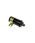 Ditch The Old Gauge With This Heavy Duty Six To Twelve Volt Alternator Conversion Kit For International Cub Loboy Tractors Featuring Smooth Bolt On Brackets And Rock Solid Mini Generator Setup, showing a black ignition coil with brass fittings.