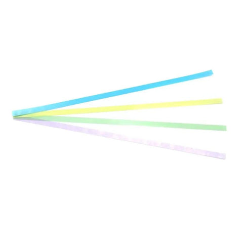 Pro Grade Dental Resin Polishing Sanding Strips 60 Piece Box Purple Green Yellow Blue Sets For Top Shelf Slick Restorations 4MmX150Mm Heavy Duty Alumina Tape
