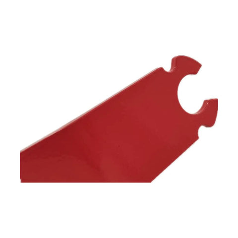 Door Alignment Tool For Auto And Truck Body Collision Repair Space Saving Aligning Bar Tool That Fits In Your Tool Drawer Use With Breaker Bar For Precise Door Alignment Durable Pro Grade Go To Shop Essential, close-up view of red tip.