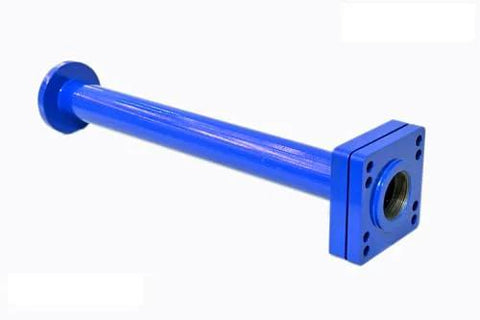 DURASOLID axle bearing puller tool for Toyotas, blue metal rod with square end and threaded hole