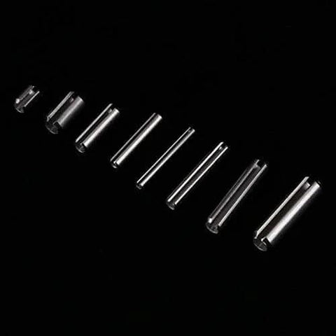 280 Piece 304 Stainless Steel Roll Pin Assortment Kit With Metric Slotted Spring Pins M1.5 To M8 for automotive machinery and repair