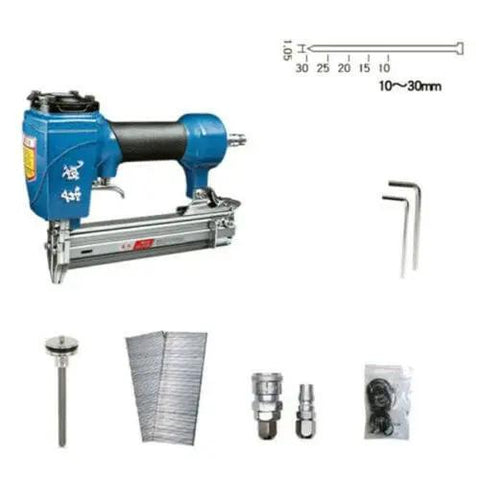 Reliable Pneumatic Air Brad Nailer And Air Stapler For Woodworking Plug Into Shop Air And Knock Out Furniture Projects Fast Handles 4 To 8 Bar Pressure For Quick Trim Jobs Zero Stress Assured