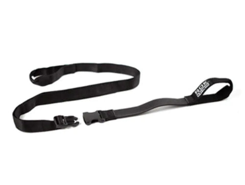 Adjustable Pack Straps 12 To 42 Inches, 2 Pack, black rubber, no metal hooks.