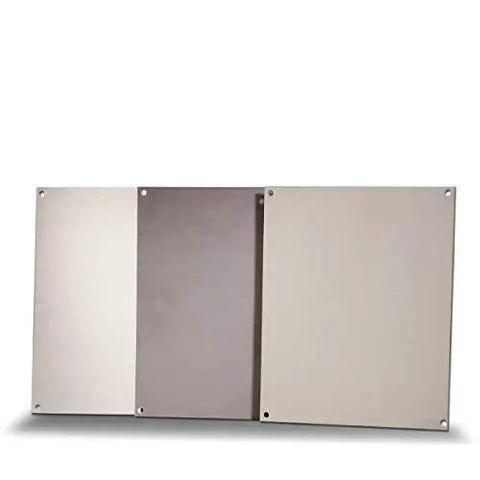 Aluminum Back Panel For 14 X 12 Inch Centurion Heartland And Freedom Series Enclosures BP1412A heavy duty plate multicolor finish