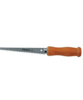 6-Inch Jab Saw With Wood Handle For Drywall And Plasterboard Cuts, Self Starting Point For Easy Plunge Cuts, side view