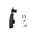 Center Console Armrest Latch Clip Kit Replacement For 2009 Through 2015 Cars, Restores Tight Latch And Smooth Operation, DIY Interior Repair, OEM-Style Fit, Durable Armrest Catch Hardware For Quick Fix, black clip and springs