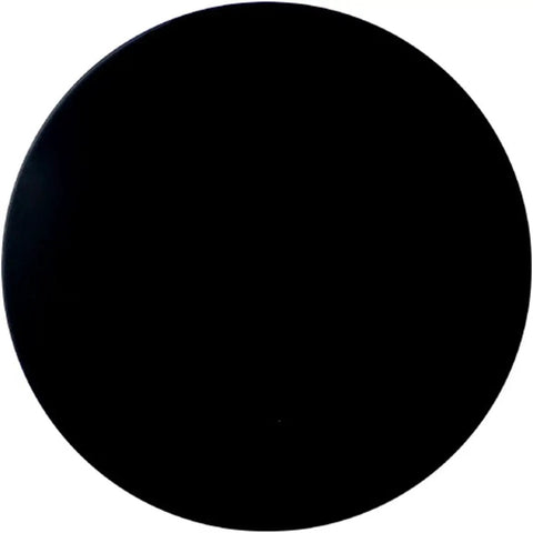PP 95 Reversible Black And White Stage Plate For Stereo Microscope, 95mm Diameter, Dual Color Contrast For Light And Dark Specimens, Pro Grade Durable Plastic Build, Great For Lab School And Home Microscopy black side