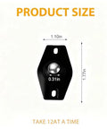 Omnidirectional Ball Transfer Caster Wheels For Kitchen Appliances And Furniture 360 Degree Rollers size dimensions