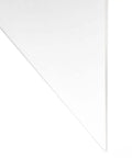 Transparent Polycarbonate Plastic Sheet One Quarter Inch Thick 24 Inch Wide 48 Inch Long Lightweight Shatter Resistant Easy To Cut