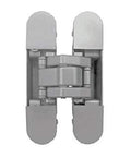 Invisible Hinge For A Clean Seamless Look On Doors With Square Set Interiors In Satin Nickel RY60 RocYork Concealed Door Hinge