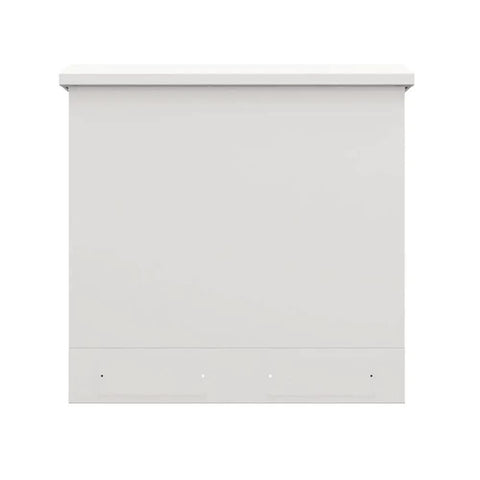Front view of Heavy Duty 9U Outdoor Network Cabinet Floor Mount With Smart Fan Cooling Auto Temp Control IP66 Rated Weatherproof Unit.