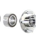 Front Wheel Bearing Hub Repair Kit Bolt On With Hub Bearing Retaining Ring And Axle Nut For 2012 To 2018 Ford Focus 27 Spline