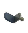 Beefy Heavy Duty Cabinet Shelf Brackets With Steel Wall Mount Supports angled pin fixation bracket close-up