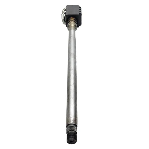 Ford Tractor Worm Shaft With Manual Steering For Early 8N 1948 To 1949, About 20 1/8 Inches Long, Replacement Part Fit, steel build