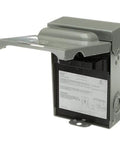 Weatherproof fused AC disconnect switch 30A 240V single-unit 1-phase NEMA 3R pull-out fusible galvanized steel