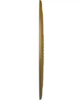 Side view of Leaf Ceiling Medallion Twenty Six And Three Quarters Inches Outer Diameter, slim profile, lightweight for quick install.