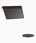 Smooth Operator Oil Rubbed Bronze Tub Drain Stopper With Heavy Duty Contoured Overflow Hood, KOHLER fixture detail.