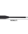 60 Piece Six Point Three Inch Crossbow Bolts Set For Fifty To Eighty Pound Pistol Crossbows shown in full length