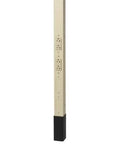 Top Shelf Extruded Aluminum Service Pole With Two 20 Amp 125 Volt Duplex Receptacles, straight utility plug stand, ivory finish.