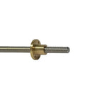 Top Shelf T10 Lead Screw With 304 Stainless Steel And Solid Brass Nut For 3D Printers And Cnc Routers delivering smooth motion.