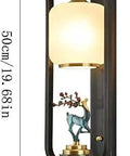 Slick Contemporary Wall Sconce With A Heavy Duty Black Iron Bracket And Clear Glass Shade For Pure Indoor Outdoor Vibes Perfect For Hallways And Bedrooms With Zero Glare And Hassle Free Setup, featuring a deer design.