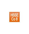 HSSE Co 8 logo associated with 51 mm Hole Saw HSSCo White Workhorse Cutting Tool For Fast, Clean Holes In Wood, Plastic And Soft Metals