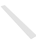 Heavy Duty Waterproof Closet Shelf Liner For Wire Shelving 20 Inch Wide By 25 Foot Long Clear PVC Cover shown flat on surface