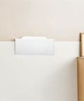 Wall Mount Sink - Lightweight Plastic Basin for Small Bathrooms, Easy No-Drill Installat, modern design mounted on beige wall.