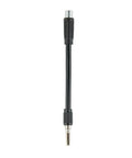 Flexible Shaft Screwdriver Extension 5.1 Inch Hex Shank For Tight Spots And Weird Angles, black bendable shaft for easy access to hard-to-reach screws.