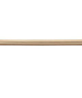 Reeded Pull In Honey Bronze For Chareau Collection Cabinet Hardware With Elegant Reeded Detailing, Projection One And One Eighth Inch, 9 Inch Center To Center Mounting, Perfect For Kitchen And Bath Cabinets displayed against a white background
