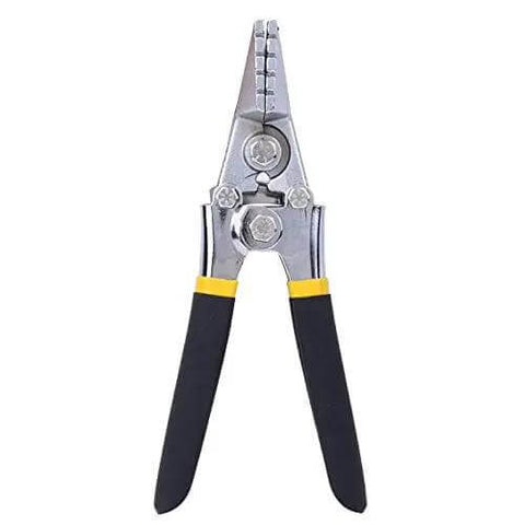 Six Inch Seaming Pliers And Sheet Metal Tools Set With Straight Jaw Hand Seamer And Metal Forming Bender, steel construction