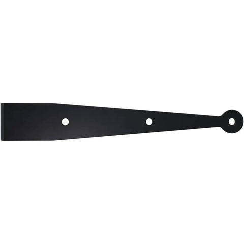 Heavy Duty 10 In Strap Hinges Forged From Solid 304 Stainless Steel With A Knockout Matte Black Finish Perfect For Rustic Shutters And Wood Doors Delivering Smooth Swing And Bulletproof Hold Anytime You Need Extra Strength For Weekend Projects