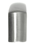 Side view of Aventura Satin Nickel Cabinet Pull 128mm Handle With Contemporary Sleek Design And Premium Metal Construction.