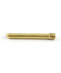 Brass collet body for 3-Series Front-End TIG Welding Starter Kit With 1/8 Inch Tungsten Electrode And Long Push-On Clear Cup For TIG Torch 17 18 26 Style Pack Of 1, Gas-Saver Compatible Front End Assembly.
