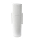 Two Light Outdoor LED Up And Down Wall Sconce 20W 120-277V White Finish Large Outdoor Wall Light for exterior use