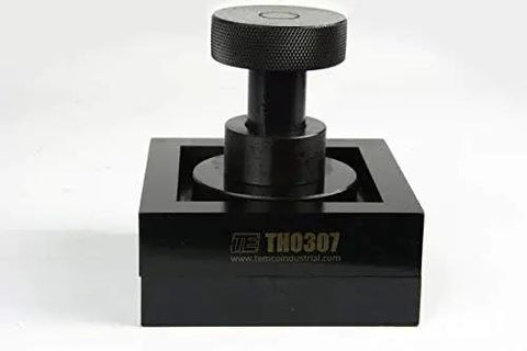 Square 92mm By 92mm 1/4 DIN Panel Meter Punch Die Set With Draw Studs And Spacers, Heavy Duty And Compatible With Greenlee