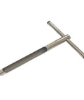 Side view of 12 Inch Soil Probe Sampler for Garden and Farm Quick and Easy Soil Sampling with Large T Handle No Fuss Core Extraction
