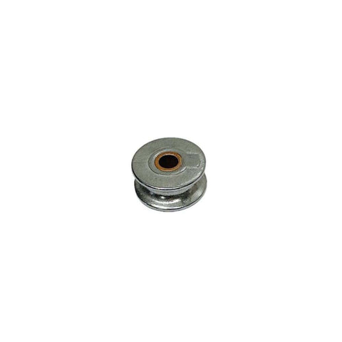 Marine Wire Pulley With Brass Bushing, Stainless Steel Sheave, One And One Quarter Inch Diameter, Fits Five Sixteenths Inch Rope, T304 Grade