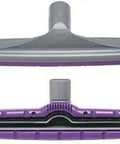 Crossover Back Pack Floor Brush For Commercial Cleaning Heavy Duty Carpet And Floor Tool With Durable Purple Finish Model 107016 heads