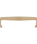 128 Mm Center-To-Center Bar Pull In Six Finishes For Kitchen, Bath, Closet Or Furniture With Fluid Lines, Timeless Design And Easy Install