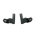 Rear Window Roller Blind Clip Repair Kit For E Class W212 2009 Through 2016 Restores Trunk Window Shade Function Easy DIY Friendly Install Durable Replacement Clip For Replacing Worn Or Broken Curtain Clips, black plastic clips pair