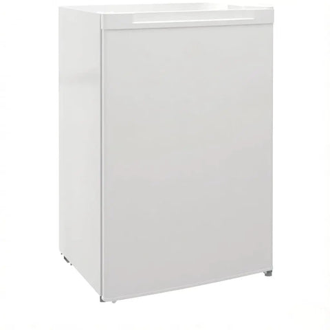 3 Cu Ft Compact Upright Freezer With Reversible Door And Bright White Shell, sleek design for small spaces.