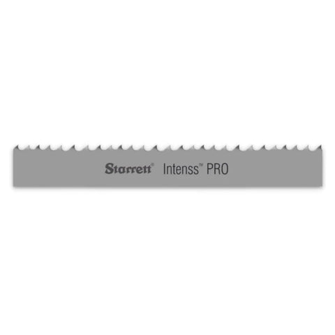Beefy Intenss PRO Bi Metal Band Saw Blade With M42 HSS Edge For Heavy Duty High Output Production Cutting In Ferrous And Non Ferrous Metals Seven Foot Nine Inch Length Three Quarter Inch Wide And Thirty Five Thousandths Inch Thick Six To Ten Pitch