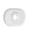 Thermostat Trim Kit For Nest Thermostat Easy Install Wall Plate Cover Snow Finish With Steel Plate And Mounting Screws